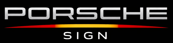 Porsche-Sign