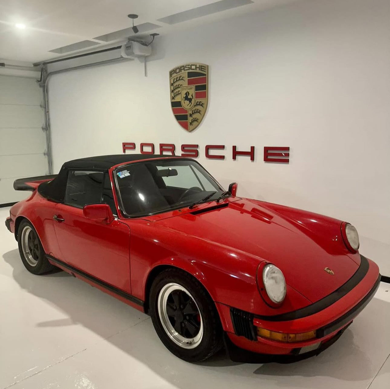 Porsche Dealership Letter Wall Sign