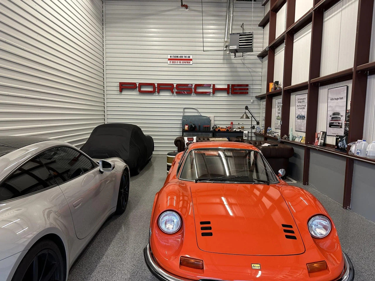 Porsche Dealership Letter Wall Sign
