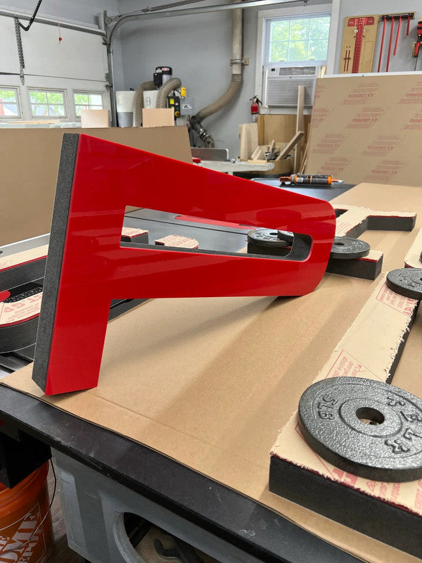 Porsche Dealership Letter Wall Sign