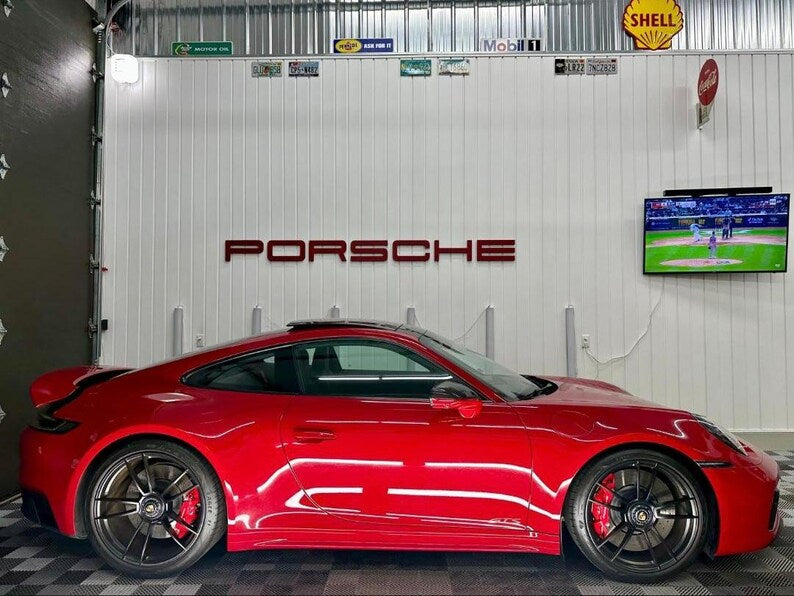 Porsche Dealership Letter Wall Sign