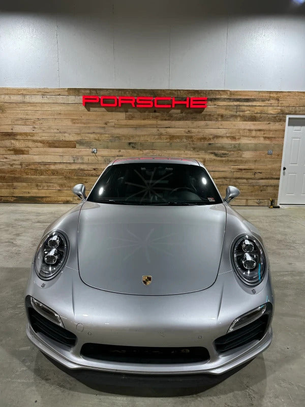 Porsche Dealership Letter Wall Sign